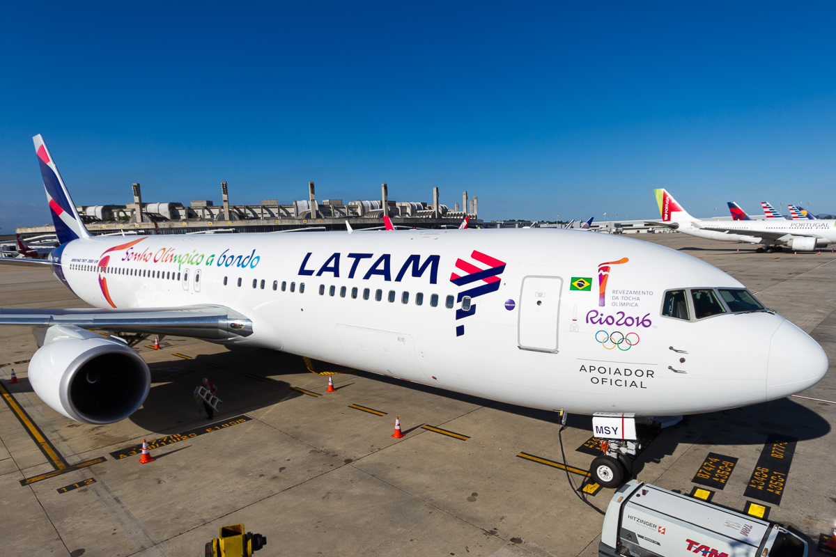 LATAM Airlines transportará  la llama olímpica desde Suiza a Brasil