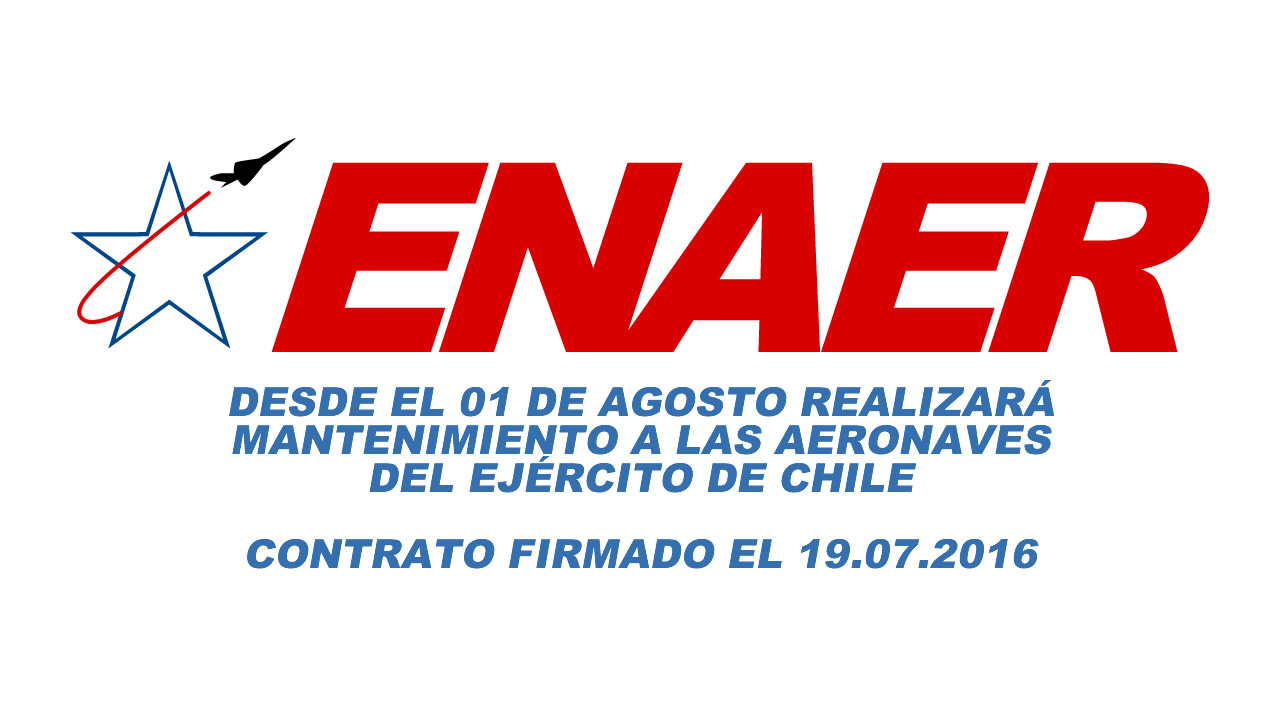 Ejército de Chile realizará mantenimiento a aeronaves en ENAER