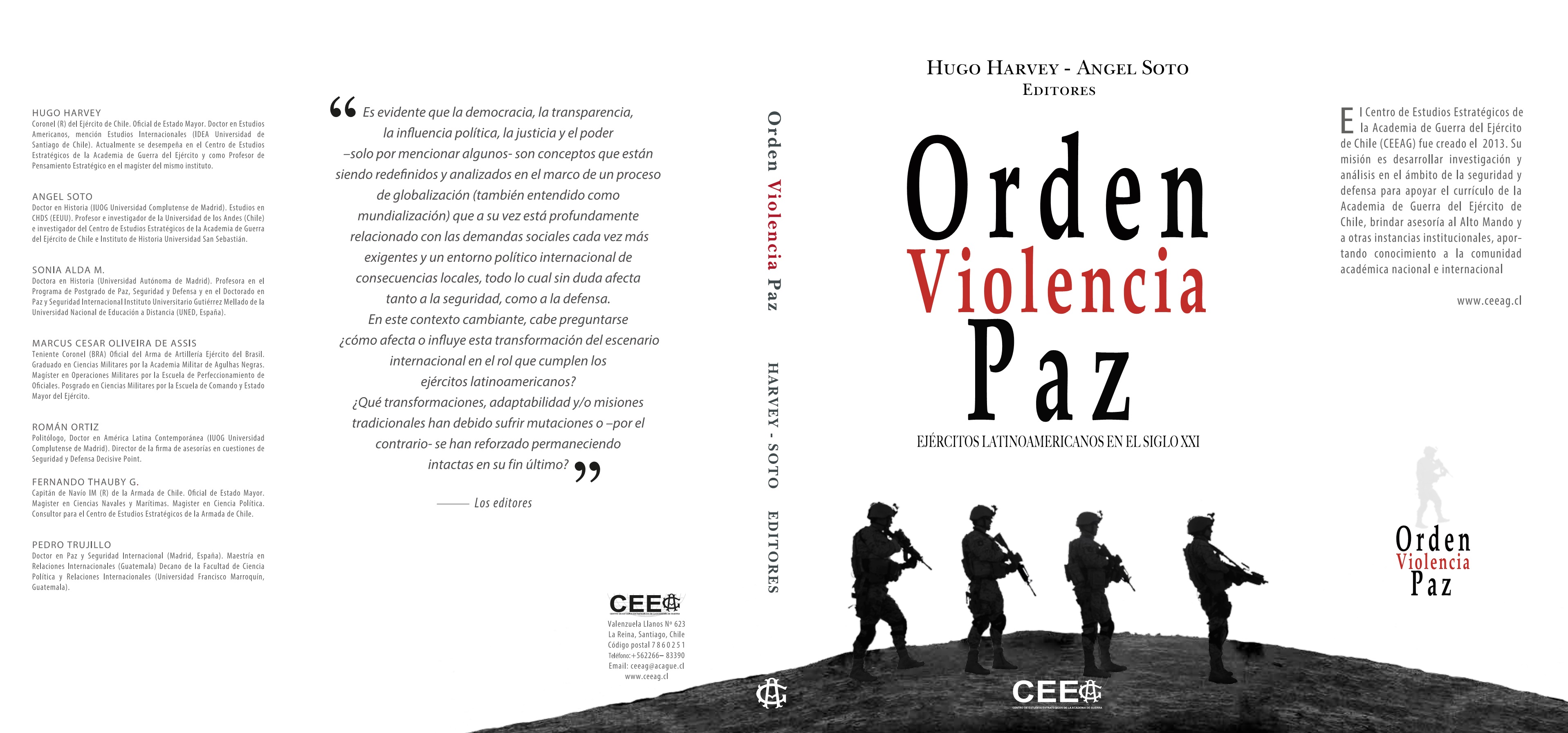 Libro: Orden Violencia y Paz. Ejércitos Latinoamericanos en el Siglo XXI