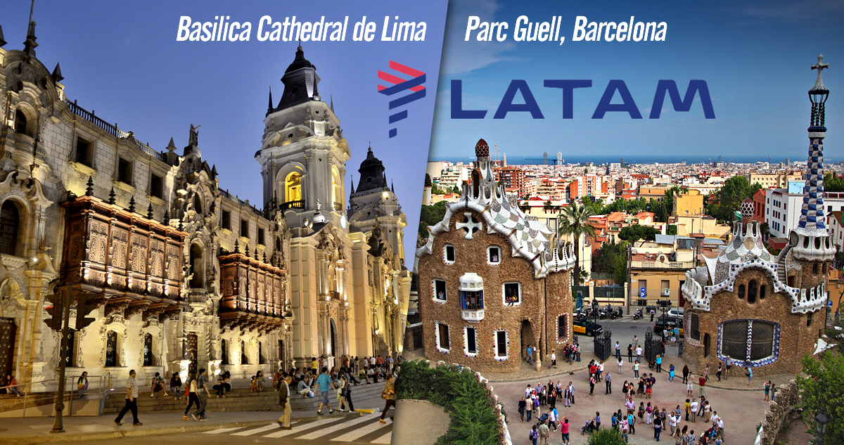 LATAM Airlines anuncia vuelo directo entre Lima y Barcelona