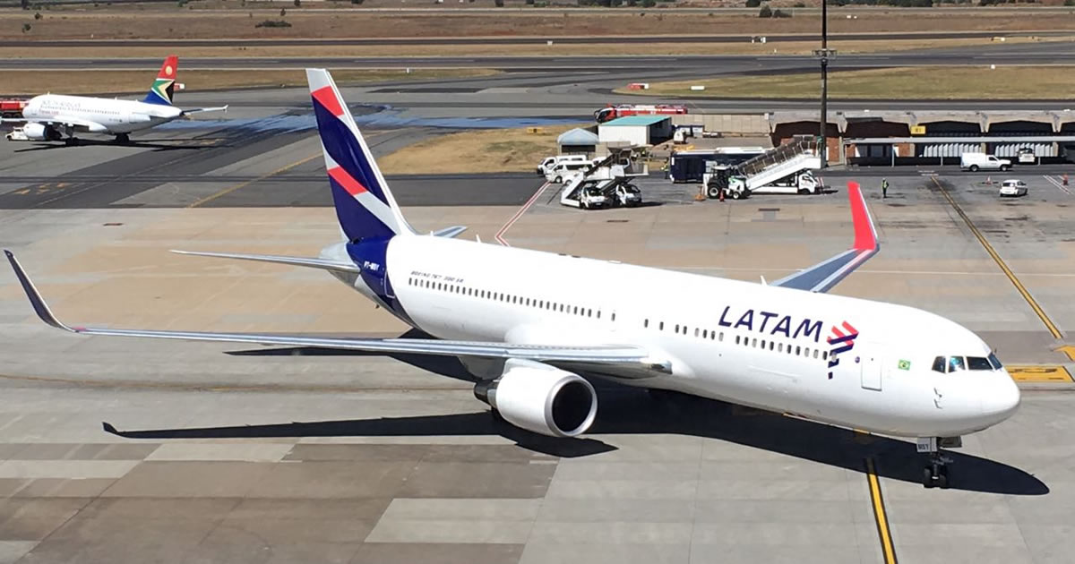 LATAM Airlines inaugura ruta a Sudáfrica y se convierte en el único Grupo de Aerolíneas Latinoamericano que conecta