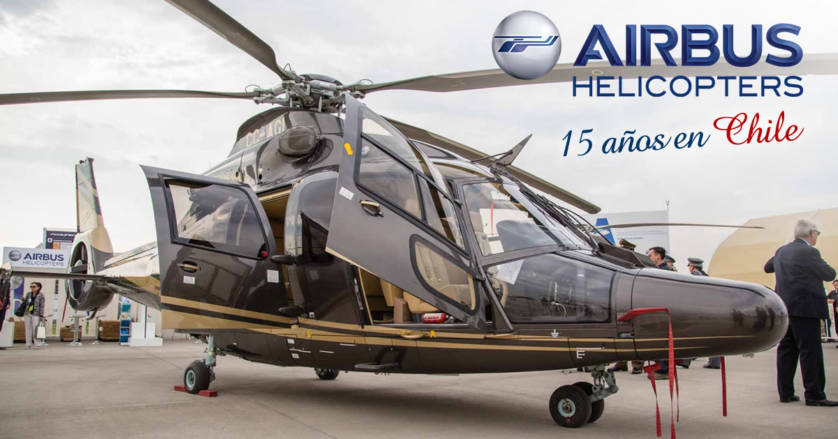 Airbus Helicopters celebra 15 años en Chile