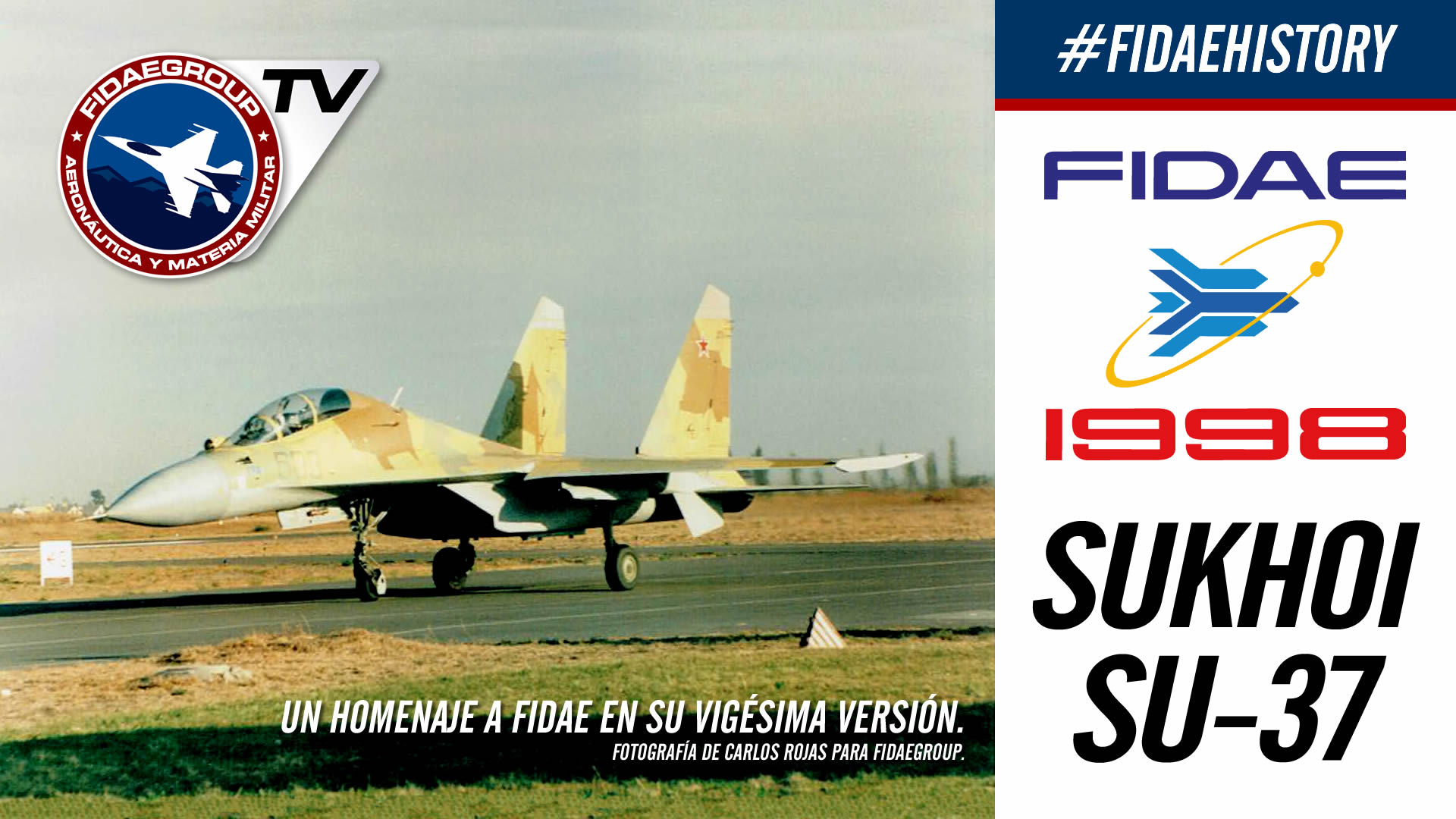 Demostración Sukhoi Su-37 Сухой Су-37 y su maniobra Cobra en FIDAE 1998