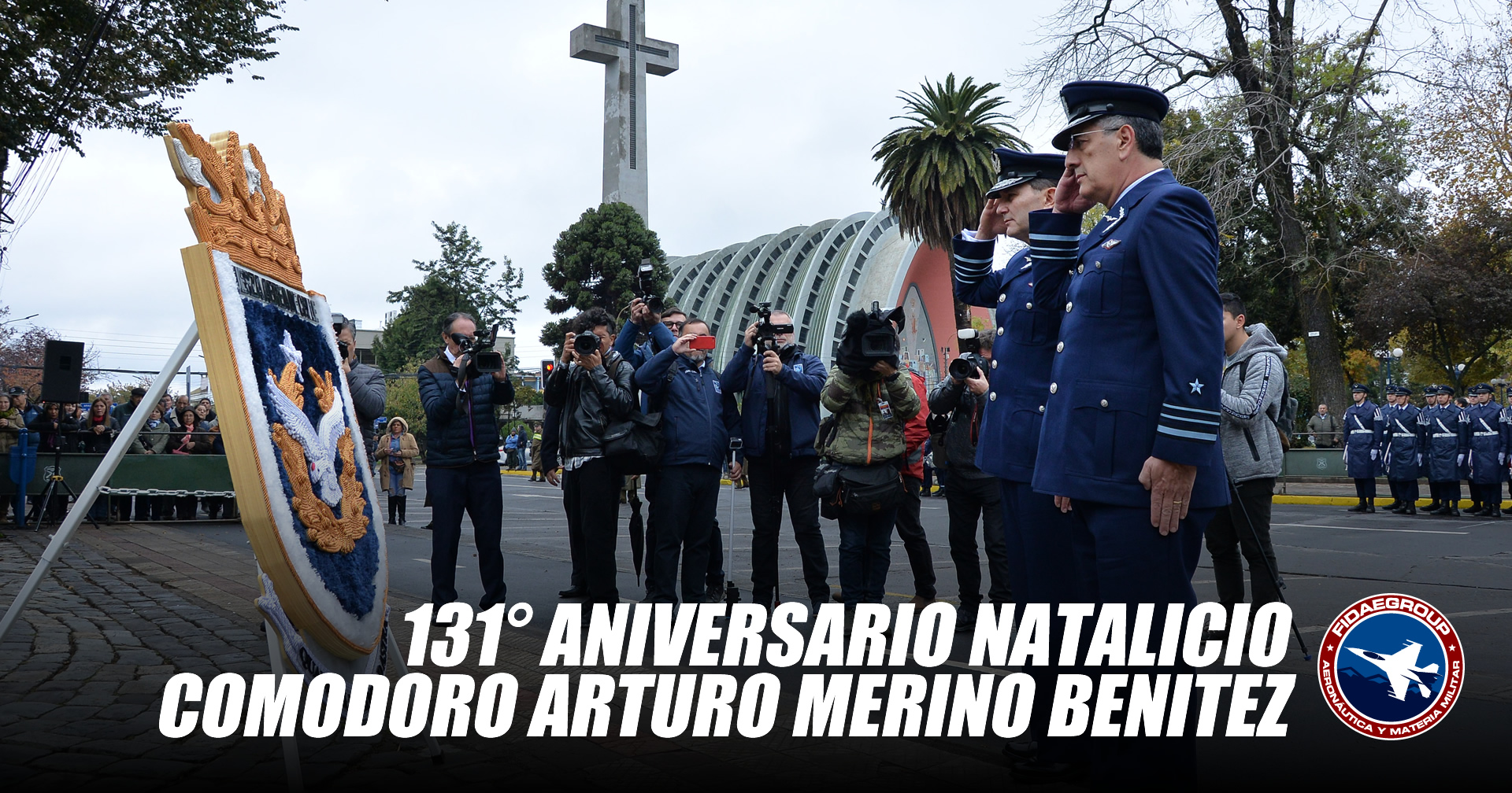 Chillán: 131° Aniversario Natalicio Comodoro Arturo Merino Benítez