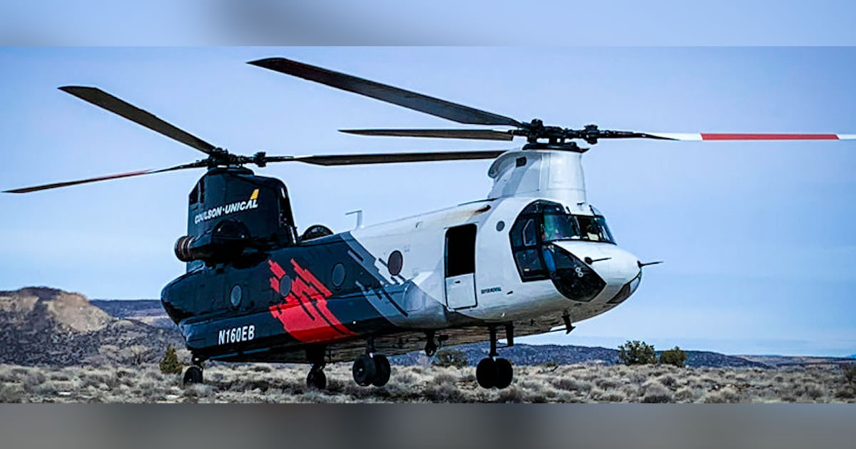 Coulson Aviation se expande en sus operaciones de combate contra incendios a Chile