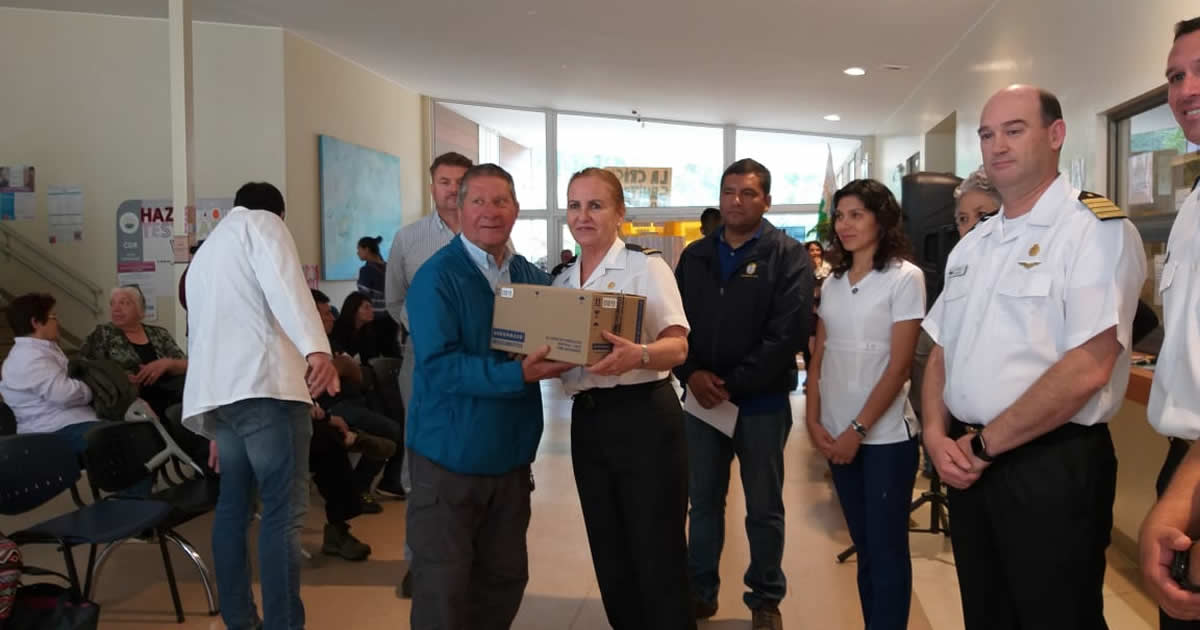 Armada apoya operativo médico de Fundación “Acrux” que busca entregar más de 2.000 atenciones en Juan Fernández
