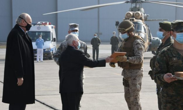 Ministerio de Defensa destaca el aporte de las FAs en el apoyo a la estrategia sanitaria para el control de la pandemia