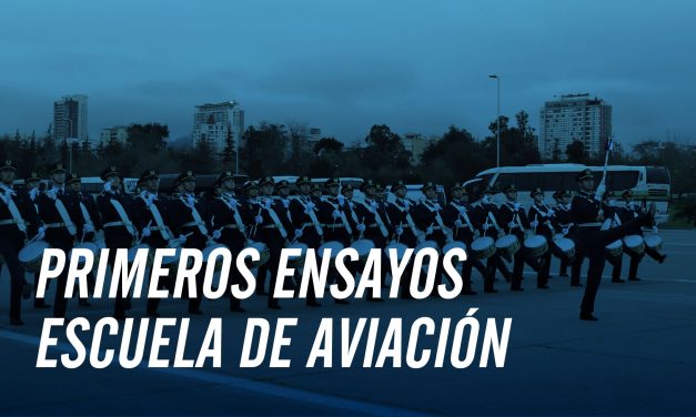 Primeros ensayos de la Escuela de Aviación en Parque O’Higgins