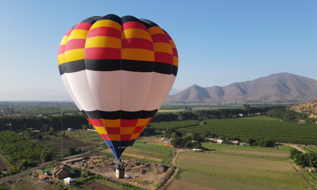 Chile se prepara para el primer festival de globos aerostáticos en Peñaflor
