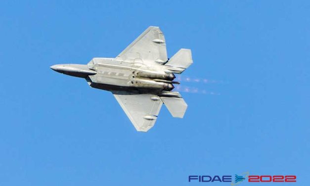 EL F-22 RAPTOR DICE PRESENTE EN FIDAE 2022