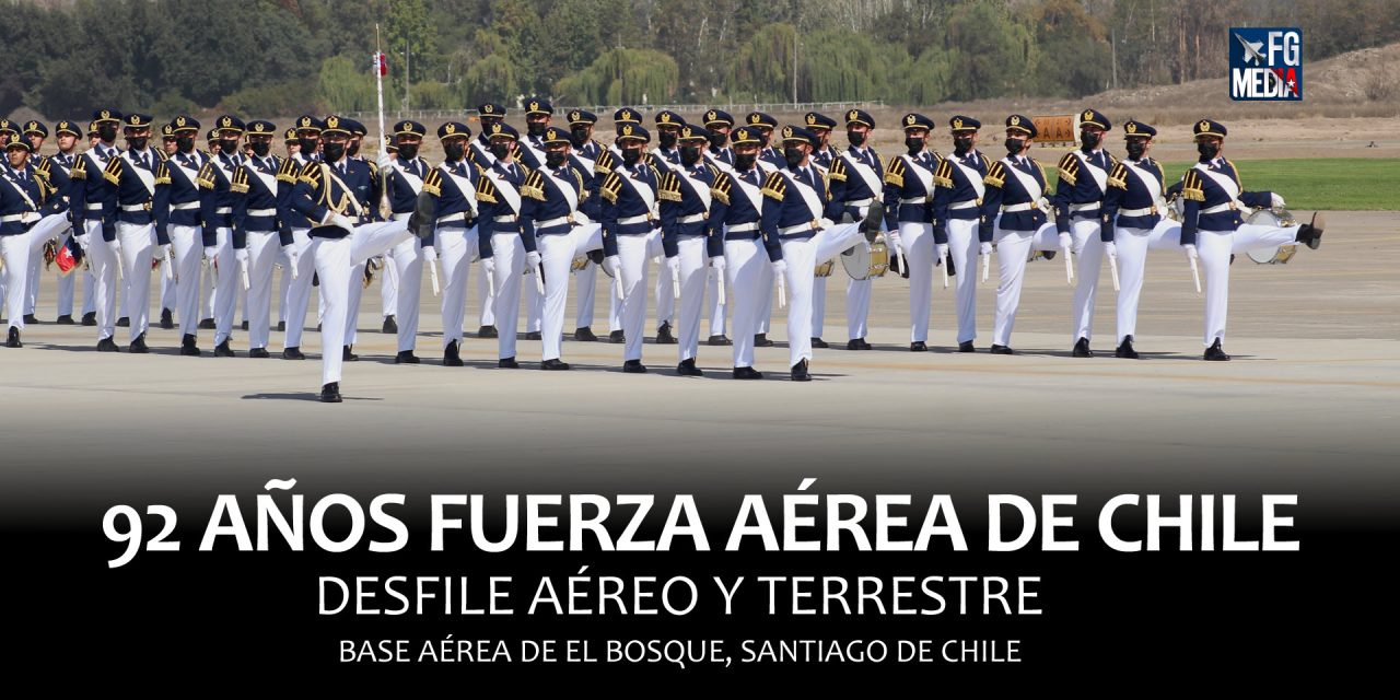 Fuerza Aérea de Chile conmemora 92 años