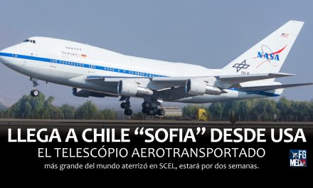 Llega a CHile SOFIA, Un Boeing 747SP con el telescopio aerotransportado más grande del mundo.