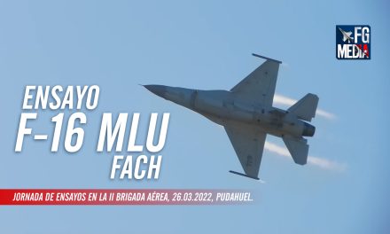 Segundo ensayo F-16 MLU Fuerza Aérea de Chile, 26.03.2022