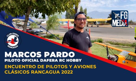 Marcos Pardo, Piloto RC, nos muestra sus aeronaves en el Encuentro de aviones clásicos Rancagua 2022