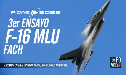 Tercer ensayo F-16 MLU Fuerza Aérea de Chile, 26.03.2022