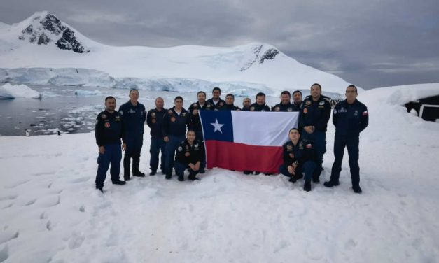 Armada de Chile activó la Capitanía de Puerto Bahía Paraíso en Antártica Chilena