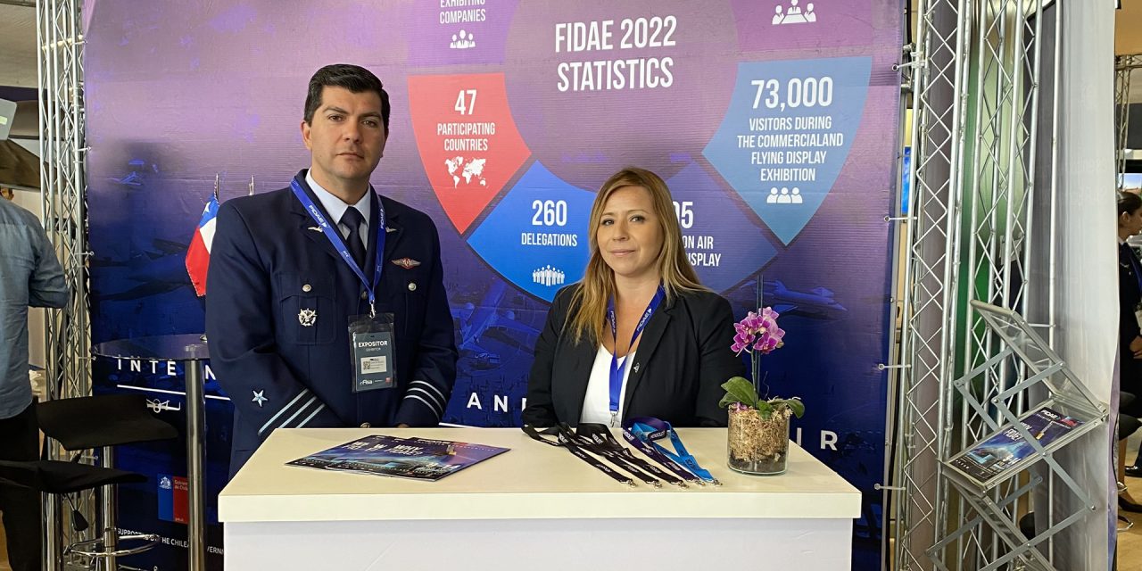 FIDAE PARTICIPA CON SU NUEVO DIRECTOR EJECUTIVO EN EXPONAVAL 2022