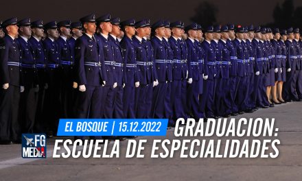 Ceremonia de Egreso e Investidura de Cabos de la Fuerza Aérea de Chile con desfile aéreo