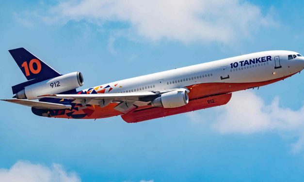 Gobierno dispondrá por segunda vez del avión 10 TANKER para combatir los incendios forestales