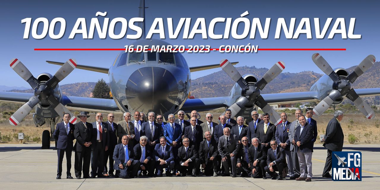 Aviación naval de la Armada de Chile conmemora 100 años en la Base Aeronaval de Concón