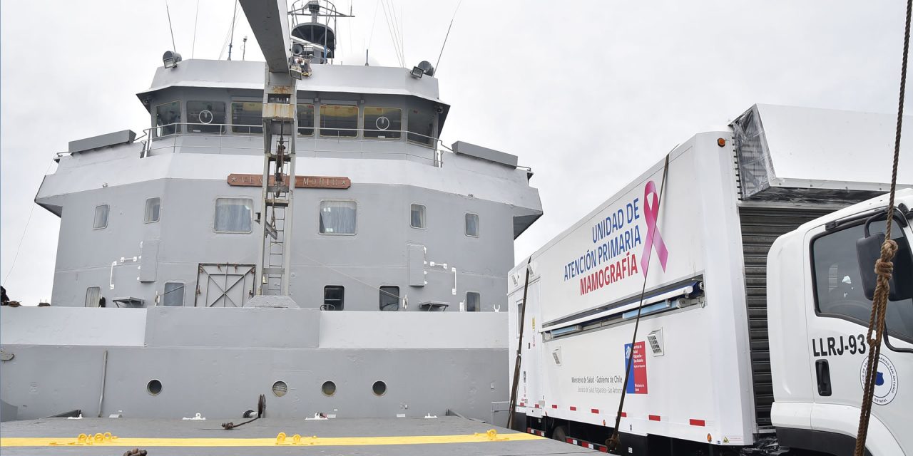 Buque de la Armada apoyará operativo médico en Juan Fernández junto con realizar tareas de Vigilancia