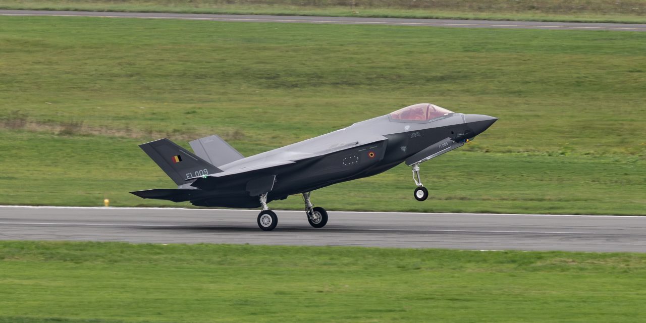 Lockheed Martin y Bélgica celebran la llegada del primer avión F-35A