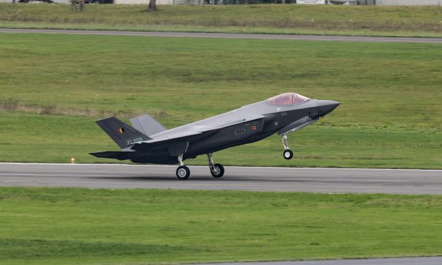 Lockheed Martin y Bélgica celebran la llegada del primer avión F-35A