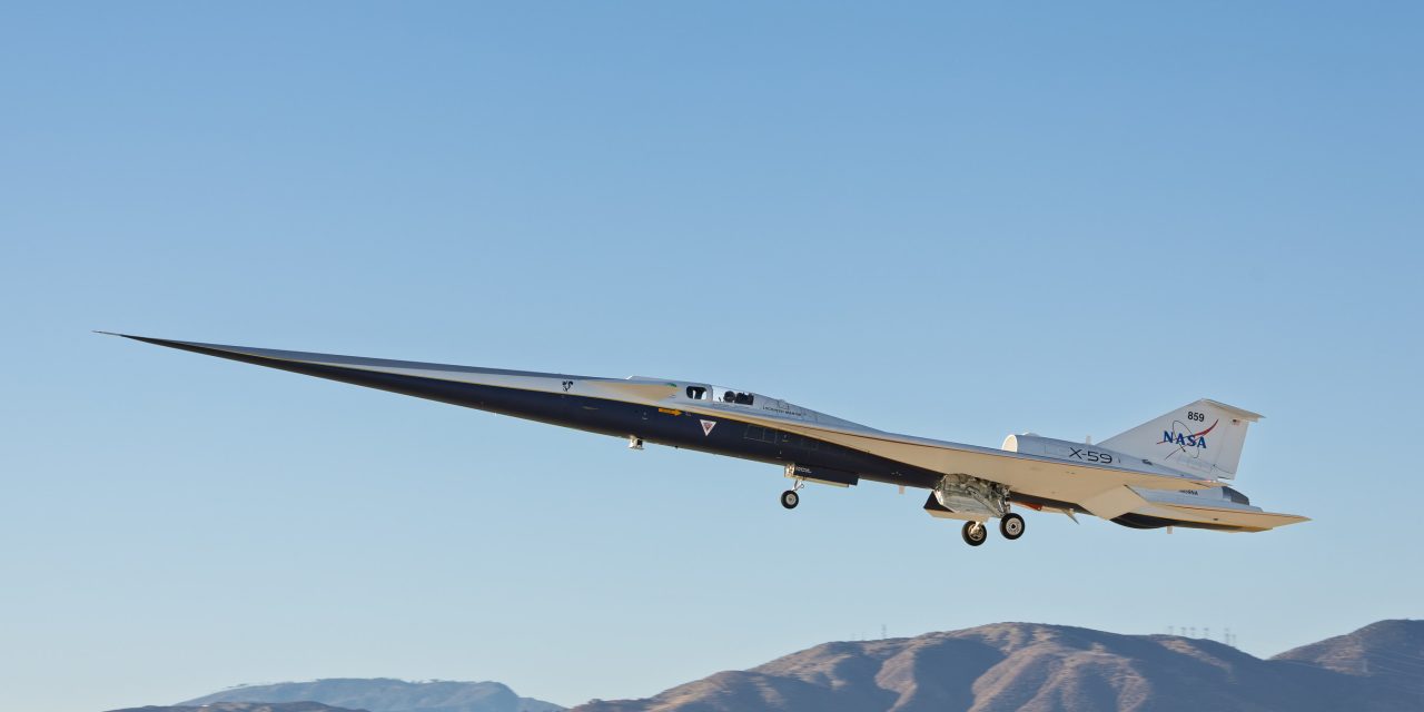 El X-59 se eleva: comienza una nueva era en los vuelos supersónicos
