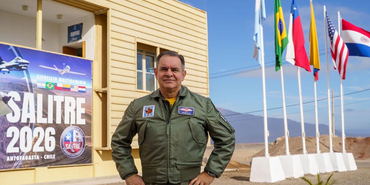 ENTREVISTA FACH: Director del Ejercicio Internacional Multidominio Salitre 2026, General de Aviación Máximo Venegas Raggio