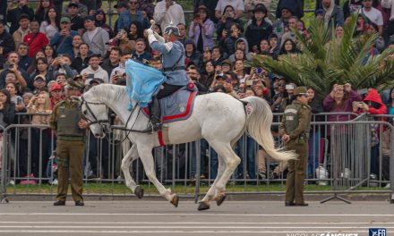 ESCALÓN DE CABALLERÍA, EJÉRCITO DE CHILE EN LA PARADA MILITAR CHILE 2026